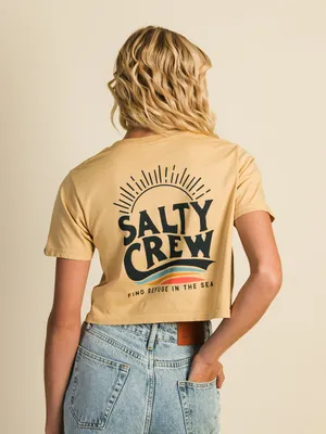 SALTY CREW WAVE CROP T-SHIRT