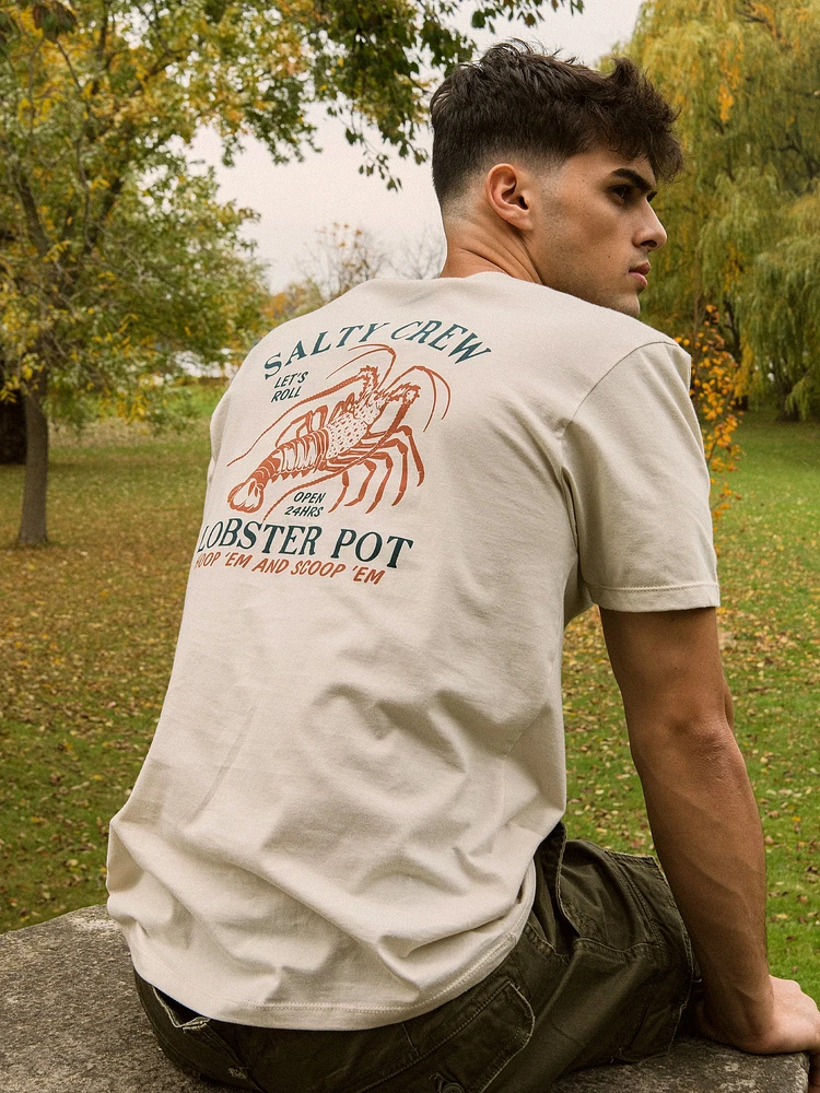 SALTY CREW LOBSTER POT PREMIUM T-SHIRT