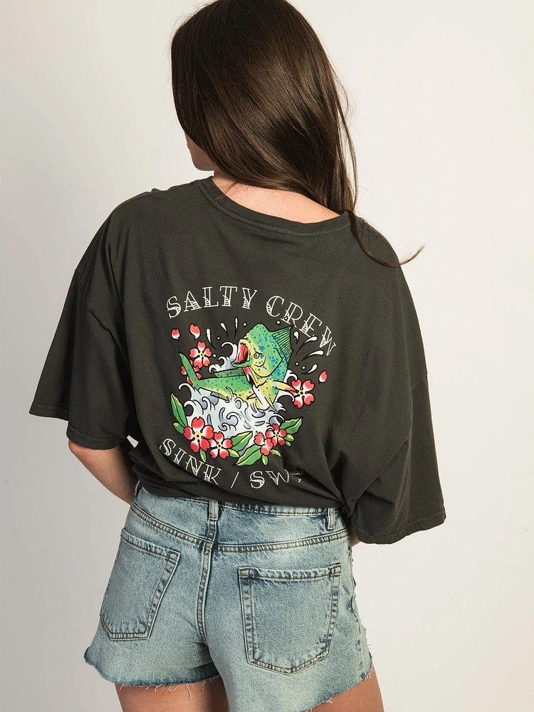 SALTY CREW HOPPER COVER UP TEE