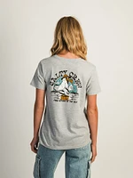 T-SHIRT SALTY CREW GONE FISHING BOYFRIEND