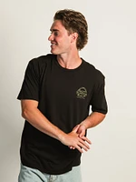 SALTY CREW JAWBONE CLASSIC S/S T - NOIR