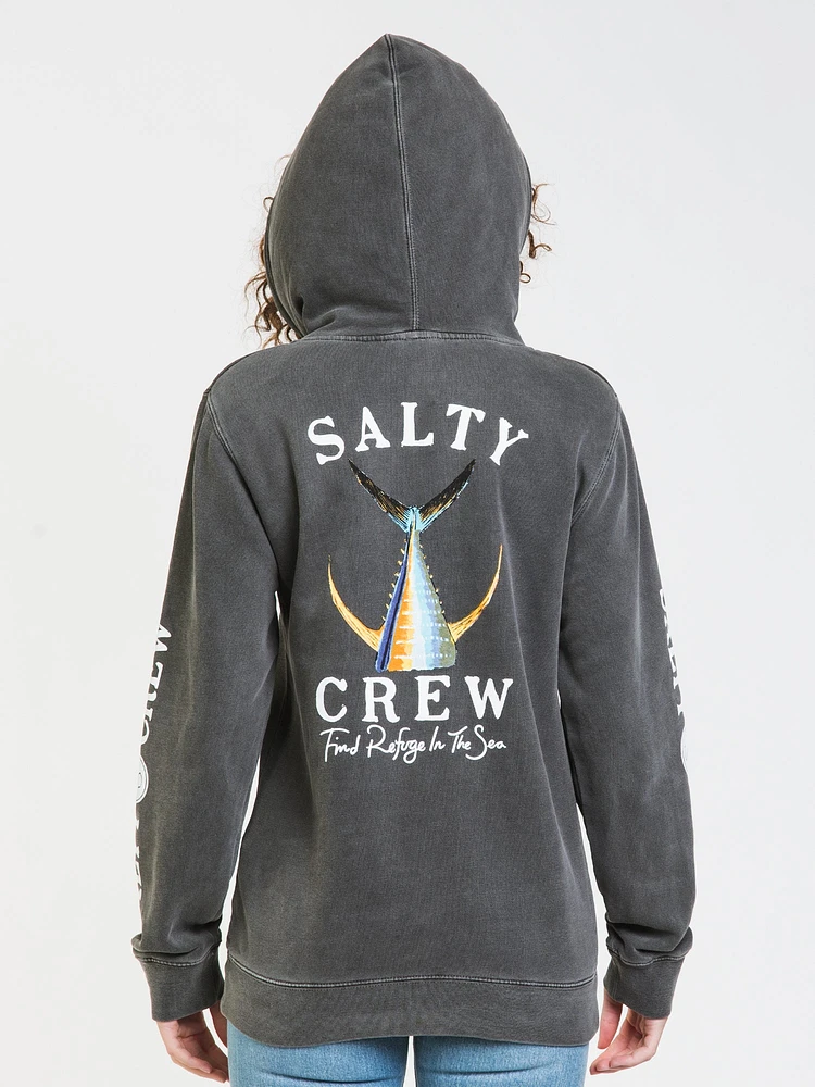 SALTY CREW TAILED BOYFRIEND HOODIE - CLEARANCE