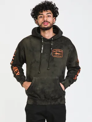 SALTY CREW STEALTH TIE DYE PULL OVER HOODIE - CLEARANCE