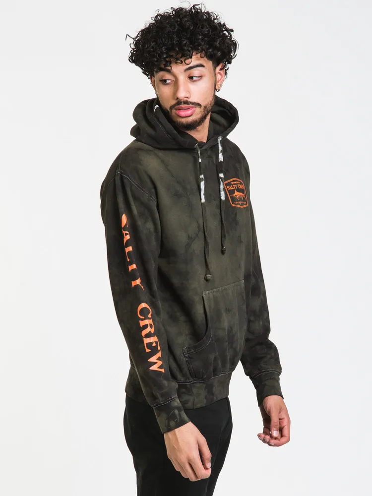 SALTY CREW STEALTH TIE DYE PULL OVER HOODIE - CLEARANCE