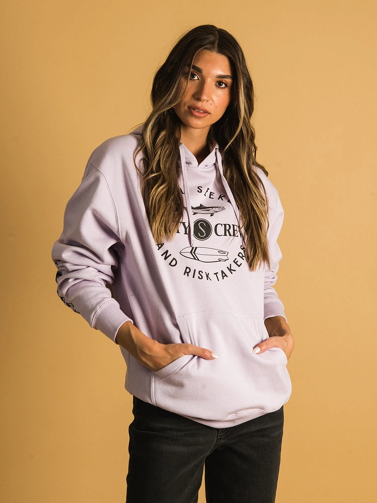 SALTY CREW FLIP FLOP BOYFRIEND HOODIE - CLEARANCE