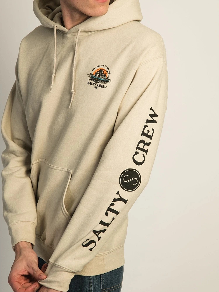 HOODIE SALTY CREW DAY CHARTER P/O - SABLE