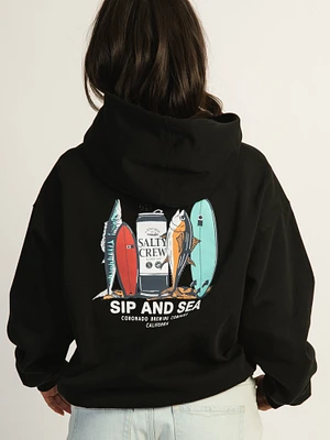 PULL OVER À CAPUCHE SALTY CREW SIP AND SEA