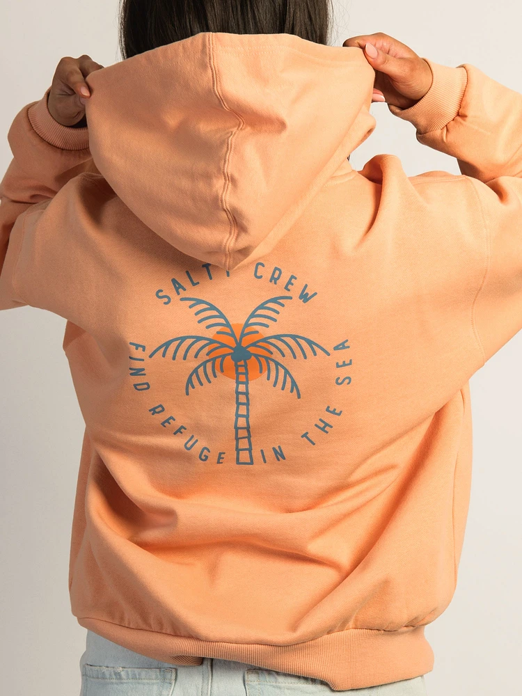 SALTY CREW QUEEN PALM PULL OVER HOODIE