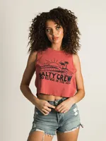 SALTY CREW SHOREBREAK CROP TANK TOP