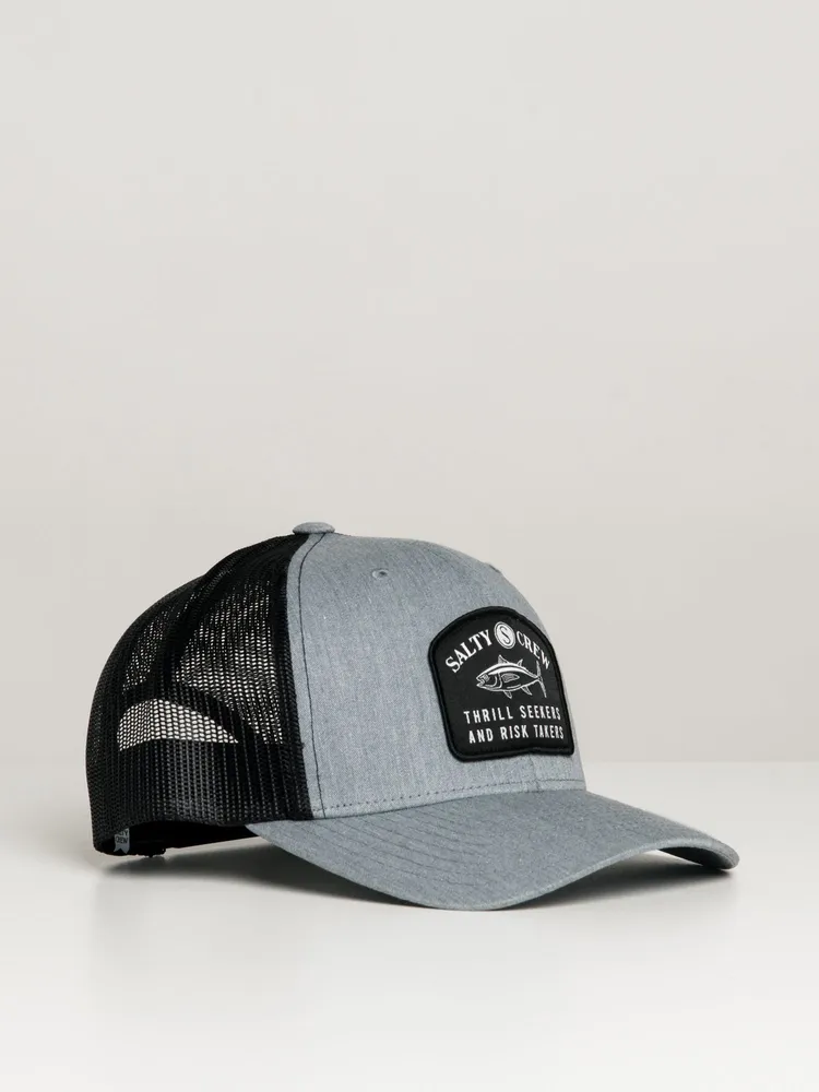 Men's Salty Crew Navy/White Pacific Retro Trucker Snapback Hat