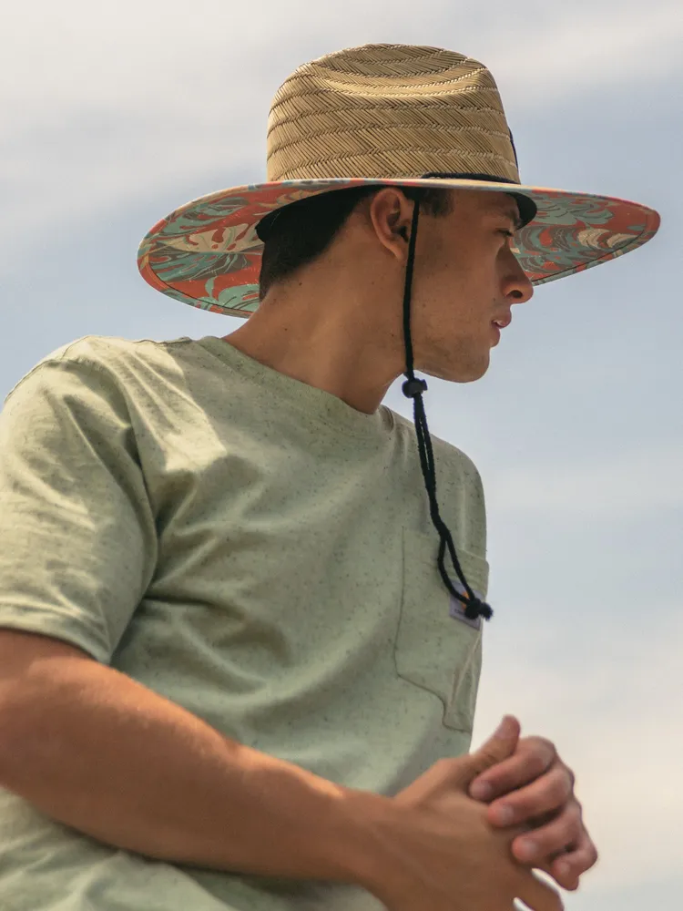 SALTY CREW TIPPET SUNSET LIFEGUARD STRAW HAT