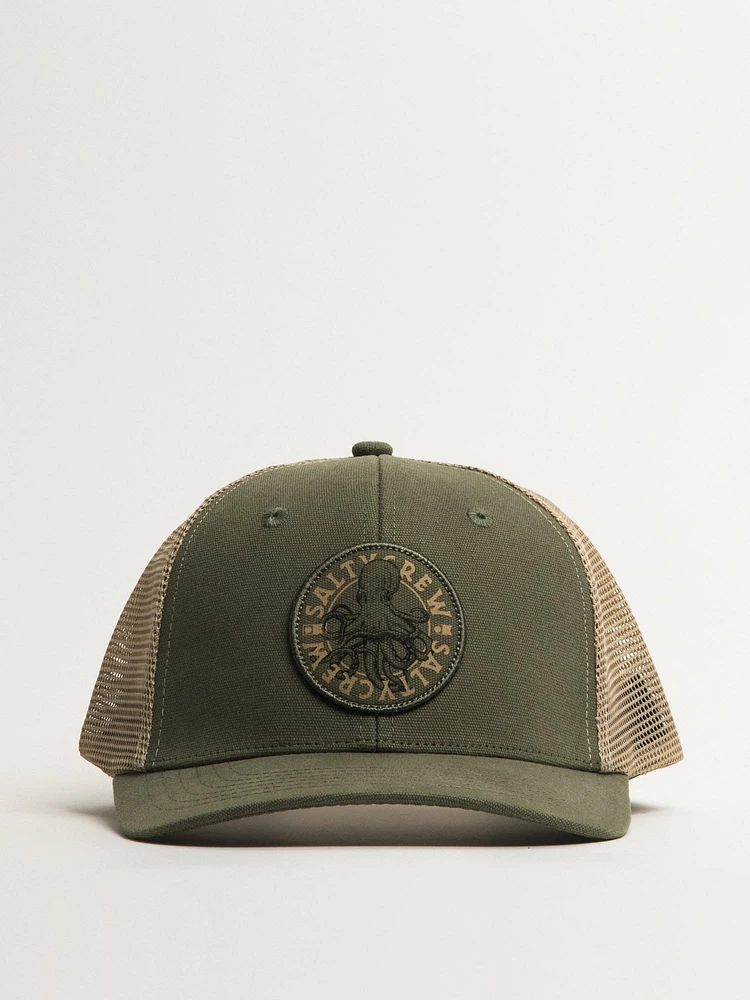 SALTY CREW TENTACLES RETRO TRUCKER HAT