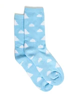 SCOUT & TRAIL CLOUD PRINT SOCK