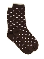 SCOUT & TRAIL HEART PRINT SOCK