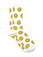 SCOUT & TRAIL SMILEY FACE SOCKS