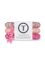 TELETIES HAIR TIE LARGE I PINK I CAN