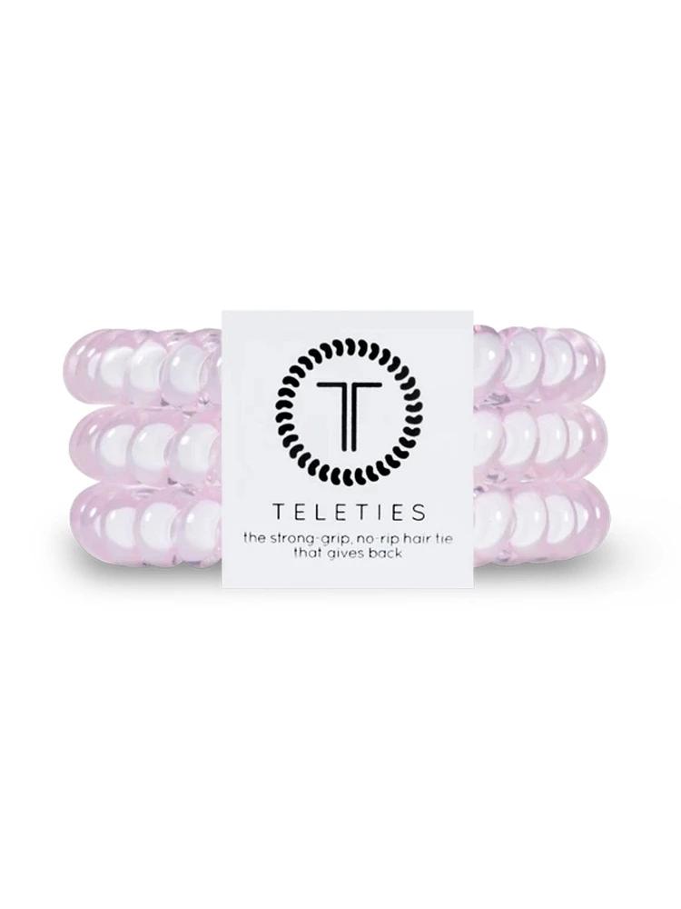 TELETIES HAIR TIE SMALL - ROSE WATER - CLEARANCE