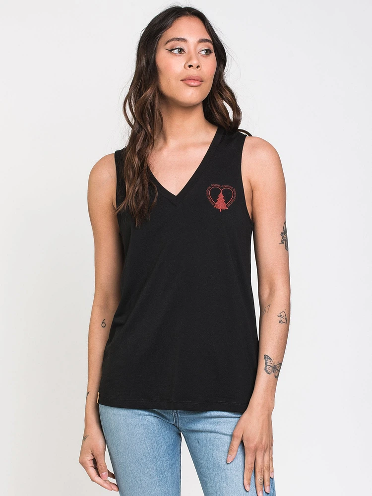 TENTREE TREE SOUL V-NECK TANK