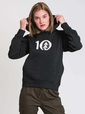 TENTREE ASPECT LOGO BOYFRIEND PULLOVER HOODIE - CLEARANCE