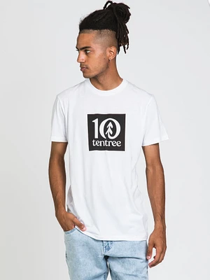 TENTREE ENTREE BLOCK LOGO T-SHIRT - CLEARANCE