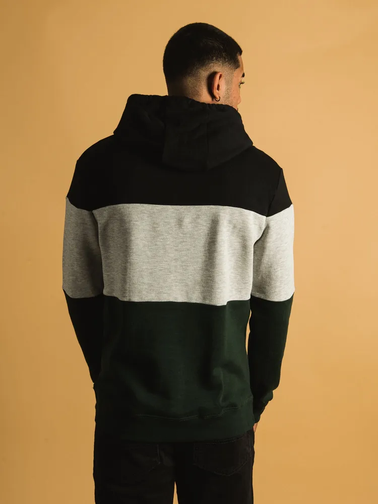 TENTREE BLOCKED EMBROIDERED REYNARD PULLOVER HOODIE - CLEARANCE