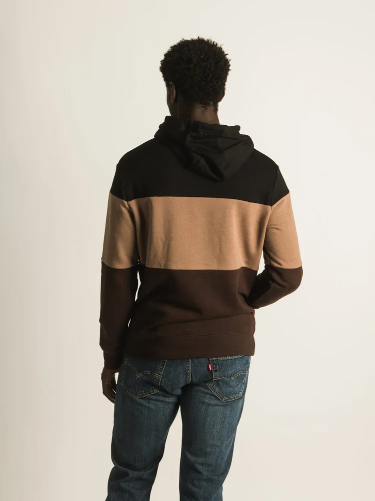 TENTREE BLOCKED EMBROIDERED REYNARD PULLOVER HOODIE - CLEARANCE