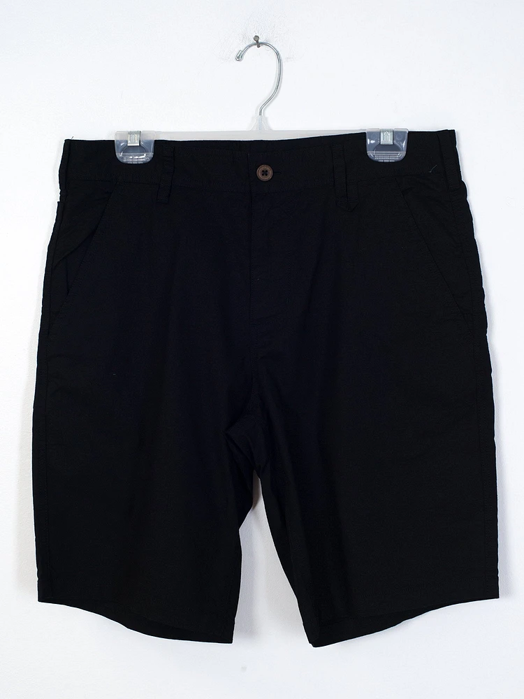 MENS PRESTON HEMP SHORT - BLACK CLEARANCE