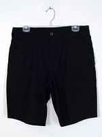 MENS PRESTON HEMP SHORT - BLACK CLEARANCE
