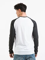 TENTREE TREEBLEND CLASSIC LONG SLEEVE HENLEY - CLEARANCE