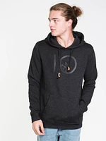 PULL-OVER À CAPUCHE POUR HOMMES EN CAOUTCHOUC SOULEVÉ