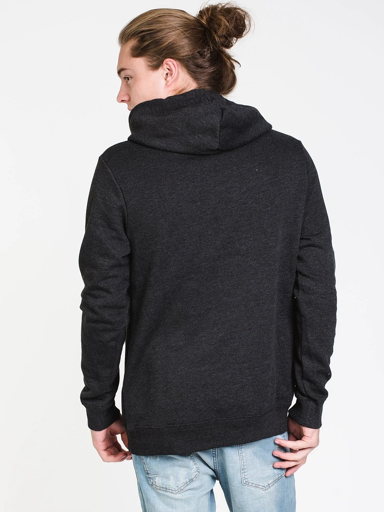 PULL-OVER À CAPUCHE POUR HOMMES EN CAOUTCHOUC SOULEVÉ