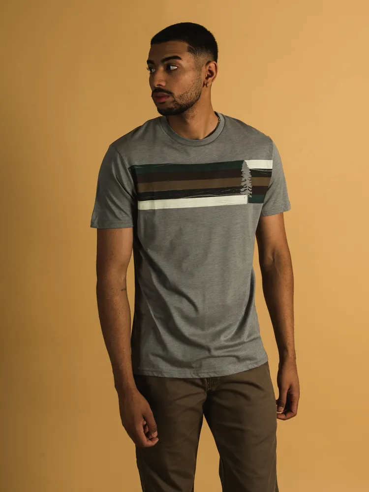 TENTREE SPRUCE STRIPE T-SHIRT - DÉSTOCKAGE