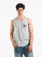 TENTREE WOODGRAIN BLOCK LOGO Tank Top - CLEARANCE