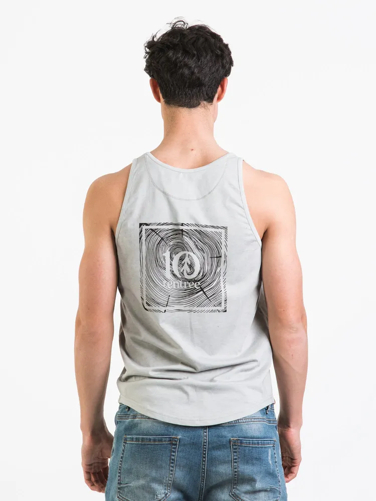 TENTREE WOODGRAIN BLOCK LOGO Tank Top - CLEARANCE