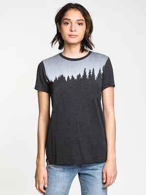 WOMENS JUNIPER CLASSIC TEE - BLACK CLEARANCE