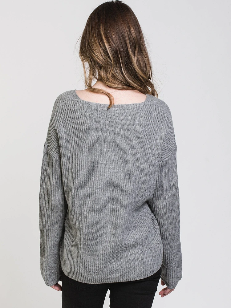 TENTREE HIGHLINE V-NECK SWEATER - CLEARANCE