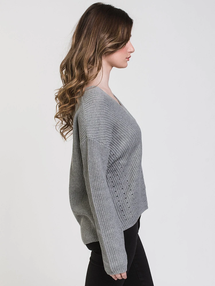 TENTREE HIGHLINE V-NECK SWEATER - CLEARANCE