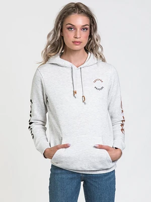 TENTREE LEFT CHEST ARC SLEEVE PRINT HOODIE - CLEARANCE