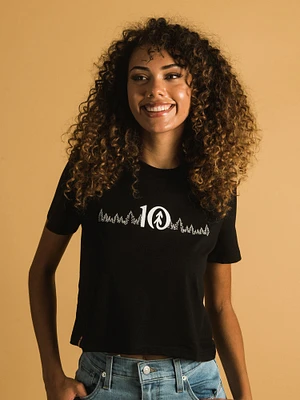 TENTREE TREELINE CROP T-SHIRT - CLEARANCE