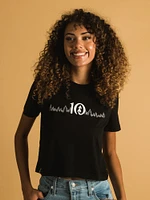 TENTREE TREELINE CROP T-SHIRT - CLEARANCE