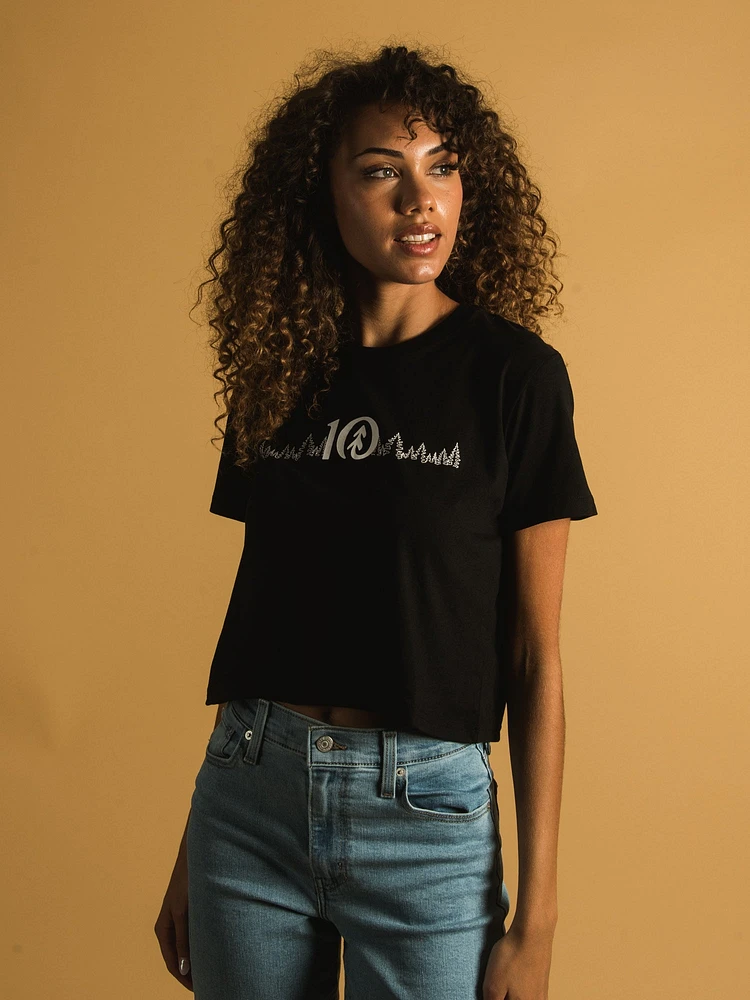 TENTREE TREELINE CROP T-SHIRT - CLEARANCE