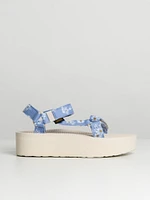 TEVA GLORIOSA PERIWINKLE PLATFORM SANDALS WOMENS - CLEARANCE