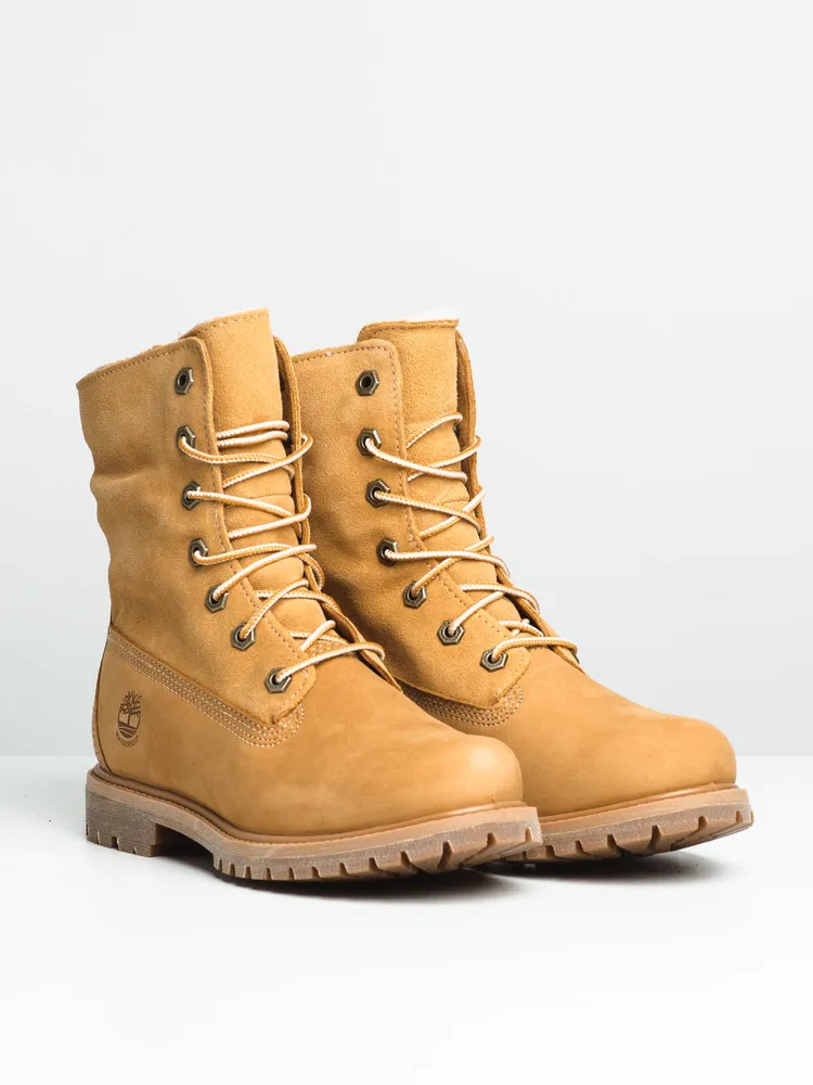 WOMENS TIMBERLAND AUTHENTIC TEDDY FOLD WATERPROOF BOOTS