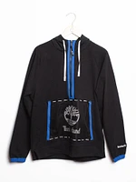 TIMBERLAND MESH MIX PULLOVER HOODIE - CLEARANCE