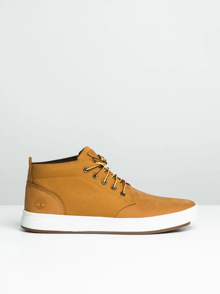 MENS TIMBERLAND DAVIS SQUARE LEATHER CHUKKA BOOT