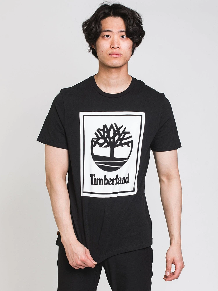 T-SHIRT À MANCHES COURTES AVEC LOGO "STACK" POUR HOMME