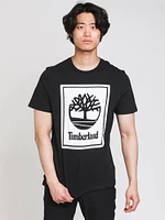 T-SHIRT À MANCHES COURTES AVEC LOGO "STACK" POUR HOMME