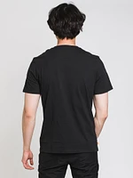 T-SHIRT À MANCHES COURTES AVEC LOGO "STACK" POUR HOMME