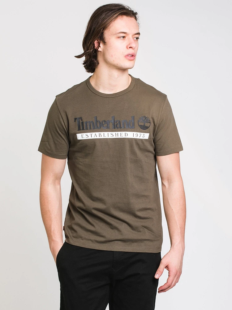 TIMBERLAND EST. 1973 SHORT SLEEVE TEE - CLEARANCE