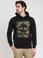 TIMBERLAND CAMO TREE PULLOVER HOODIE - CLEARANCE